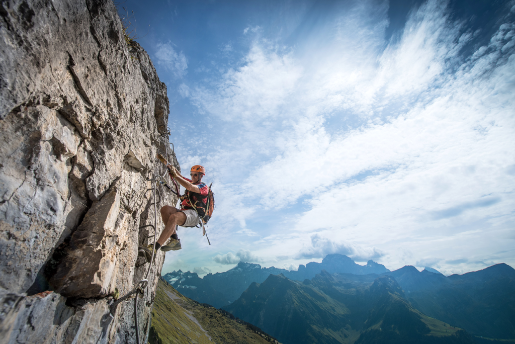 Klettersteig Fruttstägä